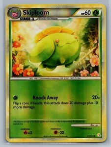 2010 Pokémon - HeartGold & SoulSilver Reverse Holo Skiploom #51/123 - EX - Picture 1 of 2