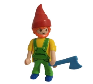 Playmobil Gnomo da Giardino con Ascia Blu - C46 - Foto 1 di 5