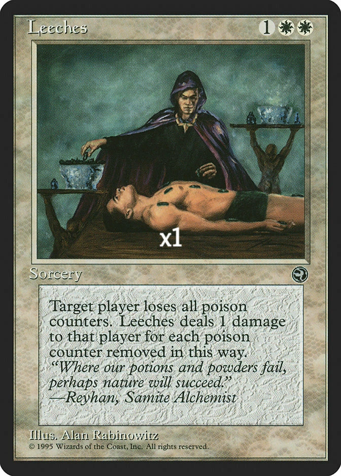 MTG Homelands HML Leeches NM/M ::RESERVED LIST:: - Image 1 of 1