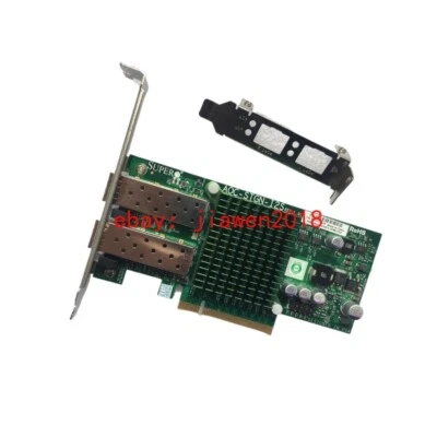 Supermicro AOC-STGN-i2S Dual Port 10G SFP+ Intel 82599 X520-DA2 Network Adapter - Image 1 of 3
