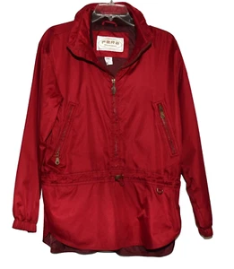 Fera International Burgundy Drawstring Waist Women Ski Jacket Size 10 Hong Kong - Picture 1 of 11
