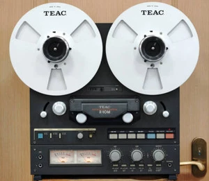 TEAC Open Reel Deck Model X-10M 2 track master recorder BLACK calibration - Picture 1 of 6