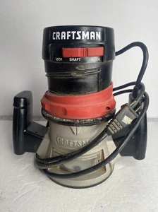 Craftsman Router 175040 HP: 1-1/2 Made in USA 25.000 giri/min 8,0 amp - Foto 1 di 4