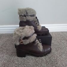 Size 10 Shoe Dazzle Laela Coffee Booties