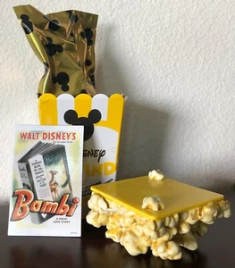 Disney Store Rewind Series 3 BAMBI Mystery Figure Yellow Popcorn Box & Art New! - Picture 1 of 7