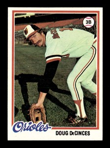 1978 Topps #9 Doug DeCinces   NM/NM+ X2763261