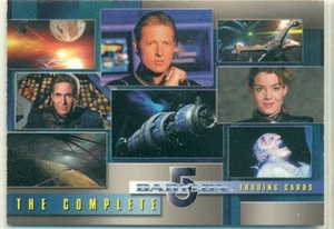 PROMO CARD - BABYLON 5 - THE COMPLETE - #P1 - CLAUDIA CHRISTIAN+BRUCE BOXLEITNER - Picture 1 of 2