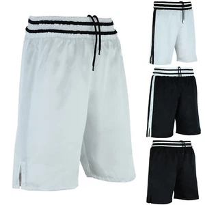 KOYES Men's Boxing Fight Shorts Classic Edge Satin Performance Boxing Trunks - Picture 1 of 14