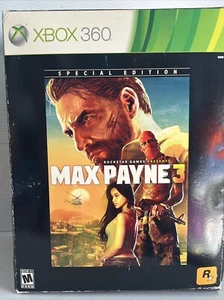 Max Payne 3: Special Edition Figure (Microsoft Xbox 360) Factory Sealed Game - Picture 1 of 14