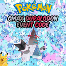 Code!! GMAX Duraludon Dynamax Crystal Code  - Pokemon Sword & Shield