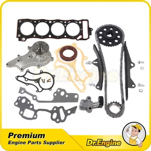 Kit de cadena de distribución bomba de agua junta de cabezal apto para camioneta Toyota 4Runner 85-95 2,4 L 22R - Imagen 1 de 12