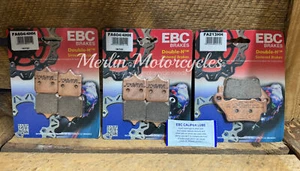 BMW S1000RR 2014-2018 EBC SINTERED COMPLETE FRONT AND REAR BRAKE PAD KIT - Picture 1 of 15