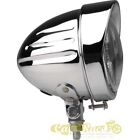 Light Additional Spot Grooved Chrome-Plated Approved Ø 90 Mm Caferace Custom