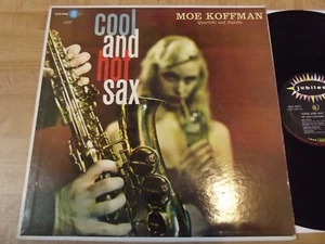 MOE KOFFMAN - COOL AND HOT SAX LP RARE JUBILEE MONO REISSUE, COOL JAZZ - Picture 1 of 5