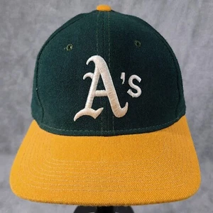 Vintage Oakland Athletics A’s Sport Specialties Diamond Wool Fitted Hat 6 7/8 - Picture 1 of 8