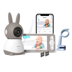 Babyphone mit Kamera und APP WLAN Babyfon Video 2K/3MP 5" Babyfon mit Halterung - Bild 1 von 15