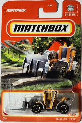 2024 Matchbox MBX Load Lifter 69/100 Yellow Caterpillar Industrial Forklift  - Image 1 of 4
