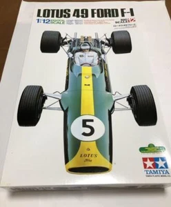 TAMIYA 1/12 Lotus 49 Ford F-1 Serie Gran Escala No.12 Modelo Plástico - Imagen 1 de 5