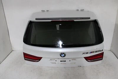 BMW X5 2014-2018 maletero/tapa blanco superior privacidad tinte vidrio cámara vista envolvente Foto 1 de 4
