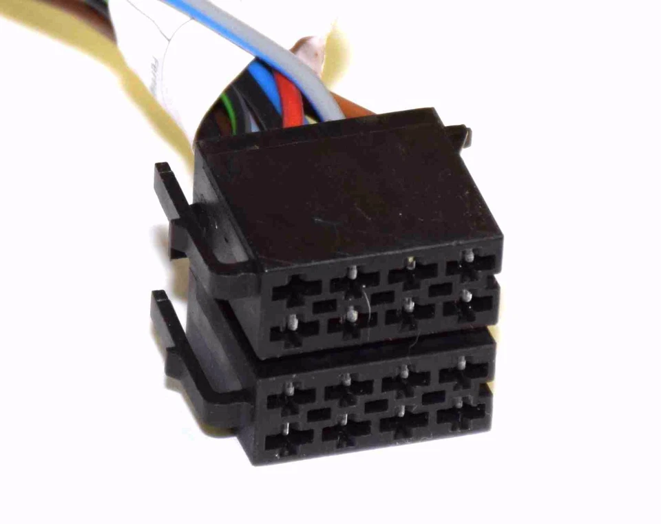 Chicote de fios de rádio Mercedes Benz Porsche Ferrari Becker Euro Iso DIN BAS 1253 - Imagem 1 de 1