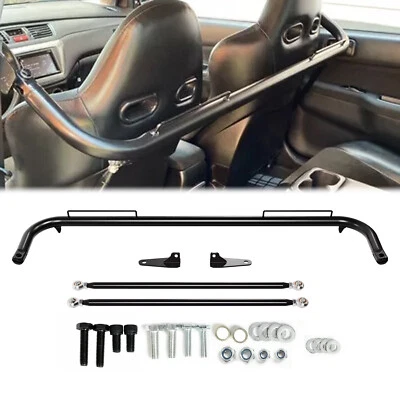 49" Racing Adjustable Mild Steel Safety Seat Belt Harness Bar For Ford Mustang Foto 1 de 4