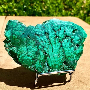 386G Natural high-end peacock stone slices polished specimens spiritual healing - Bild 1 von 13