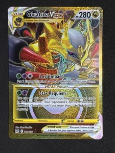 Giratina VSTAR Secret Gold 212/196 Swsh11: Verlorener Ursprung Holo Pokemon - Bild 1 von 6