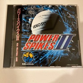 Power Spikes II Neo Geo Volleyball Game Match & World Championship CD-ROM