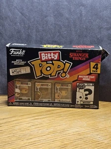 Funko Bitty Pop Netflix Stranger Things Paquete de 4 Mystery Pop Nuevo - Lucas, Eleven  - Imagen 1 de 5