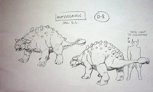 X-Men The Animated Series 1994 Production Animation SAVAGE LANDS Model Cel Copy - Bild 1 von 2