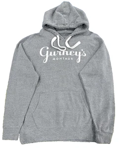 SOLD OUT! GURNEYS MONTAUK RESORT LARGE GRAY LONG ISLAND NY HOODIE SWEAT SHIRT - Picture 1 of 17