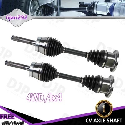 Front Driver & Passenger Pair CV Axle Shaft for Nissan Xterra Frontier 1998-2004 - Image 1 of 4