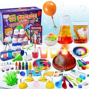 70 Lab Experiments Science Kits for Educational Scientist Toys Birthday Gifts... - Picture 1 of 6