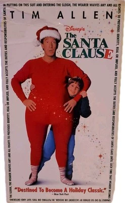 Disney's Home Video The Santa Clause Movie VHS  1995 Tim Allen Holiday Classic  - Image 1 of 3