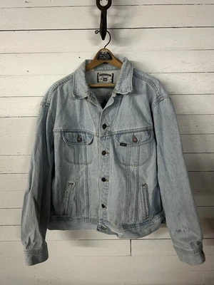 Chaqueta vaquera vintage Lee Light Wash Stormrider años 80 Foto 1 de 4