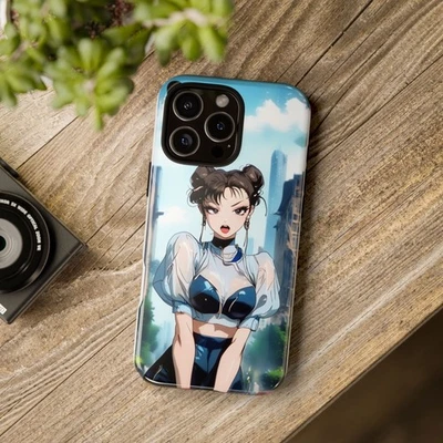 Chun-Li Street Fighter Waifu Tough Case Cover Protective For Fan Gift V5 - Image 1 of 4