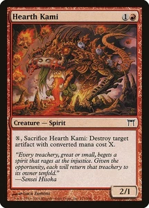 HEARTH KAMI - Champions of Kamigawa – MTG Magic the Gathering Card - Common - Picture 1 of 5
