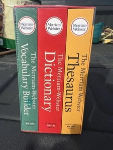 Merriam Websters Everyday Language Reference Set Thesaurus Vocab Builder NEW - Picture 1 of 4