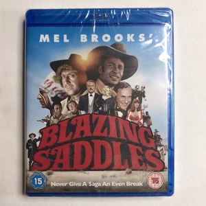 Blazing Saddles (Blu-ray Disc, 2014, 40th Anniversary Edition) Brandneu Versiegelt - Bild 1 von 3
