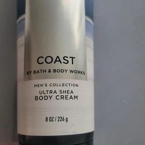 Bath And Body Works Coast Ultra Shea Body Cream 8oz. New Men's Collection - Bild 1 von 5