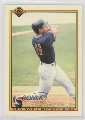 1990 Bowman Factory Set Collector's Edition (Tiffany) Mickey Pina #270 Rookie RC - Image 1 of 2