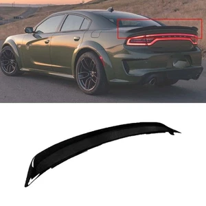 Fits 15-23 Dodge Charger Ampp Redeye Style Gloss Blk Highkick Trunk Spoiler Wing - Picture 1 of 8