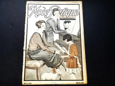 La Mode Pratique – 28 December ,1918, No.52 French Fashion Magazine. - Image 1 of 4