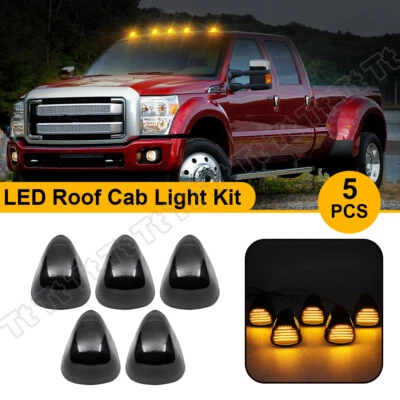 For 1999-2016 Ford F250 F350 F450 Super Duty LED Cab Roof Marker Running Lights - Image 1 of 4