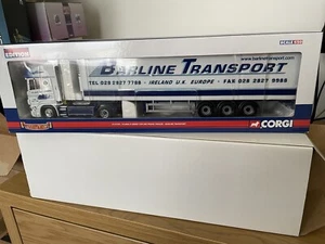 Corgi 1/50 Scale CC13720 - Scania R Series Fridge Trailer - Barline Transport - Picture 1 of 5