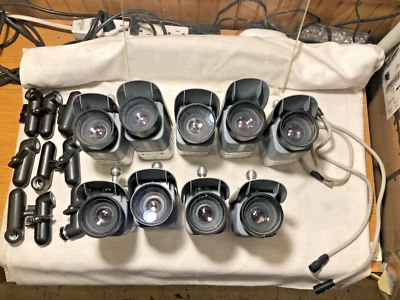 Lot of 9 Panasonic Arbitrator AG-CK10P Car Dash Camera with mounts (+3 cables) - Image 1 of 4