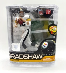 Terry Bradshaw White Jersey RARE McFarlane Chase Pittsburgh Steelers Figure NFL - Picture 1 of 7