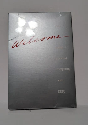 Винтажный приветственный буклет/комплект персонального компьютера IBM от оригинального производителя - Изображение 1 из 4