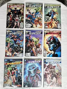 JUSTICE LEAGUE Variant Lot 1-9 2011 DC NEW 52! | CAPULLO! KUBERT! FINCH! - Picture 1 of 24