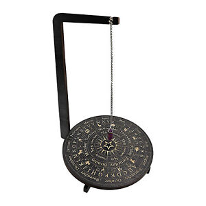 Pendulum Crystal Display Shelf Stand Wood Wiccan Crystal Holder for Meditation
